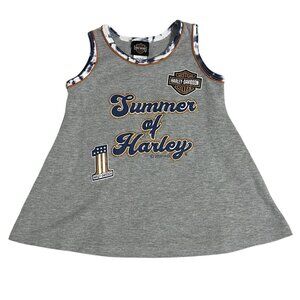 Harley Davidson Girl's Kids Size 3T SUMMER OF HARLEY Shirt Dress Top